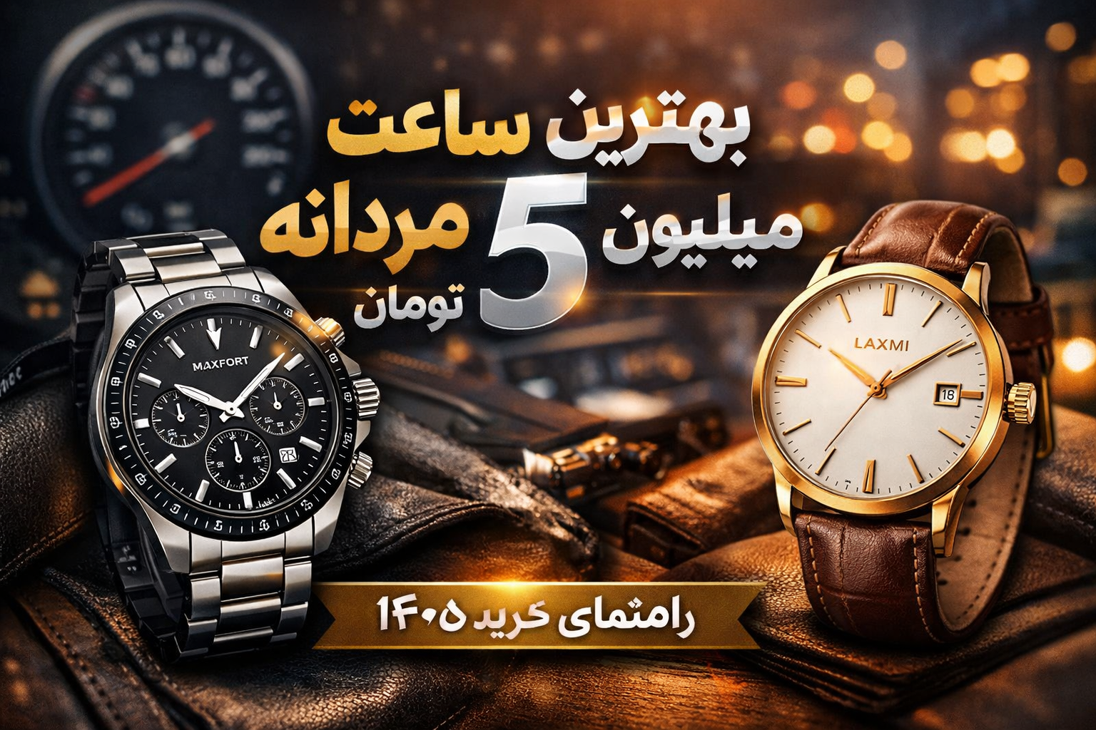 بهترین ساعت مردانه تا ۵ میلیون تومان + راهنمای خرید ۱۴۰۵